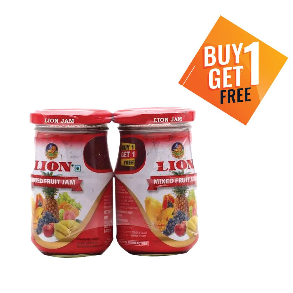 Lion Mixed Fruit Jam, 250g (Buy 1 Get 1 Free)