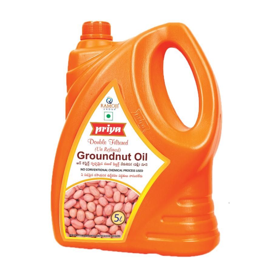 Priya Ground Nut Oil Can, 5L