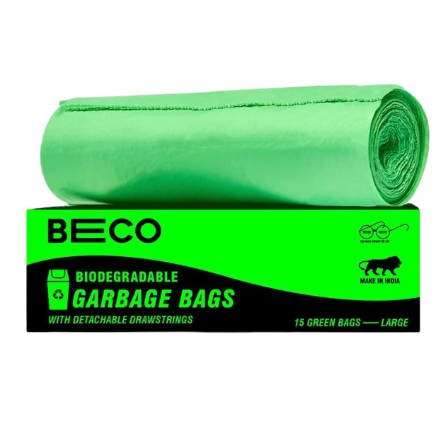 Beco Eco Friendly Compostable Garbage Bags - Large, 10pc