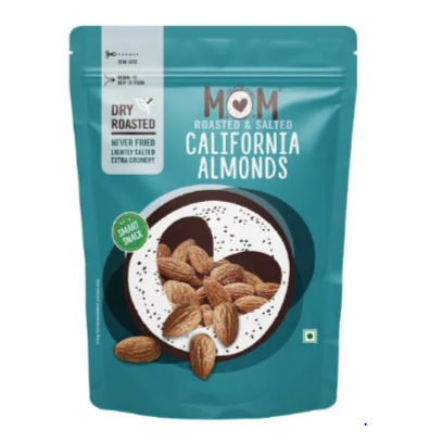 MOM Roasted California Almonds, 100g