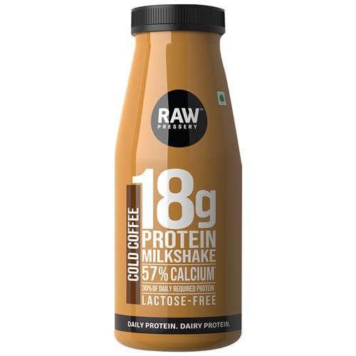 Raw Pressery Protein Milkshake - Cold Coffee, 200ml