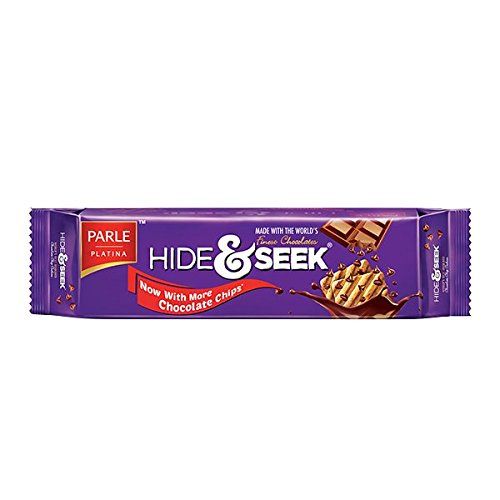 Parle Hide & Seek Cookies - Chocolate Chip, 100g
