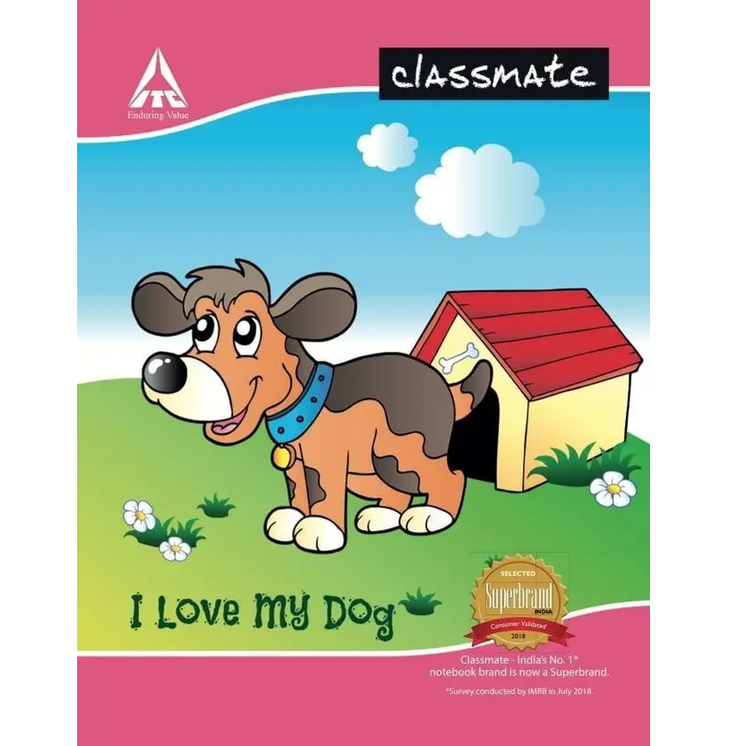 Classmate Exercise Note Book - Single Line, 76 Pages