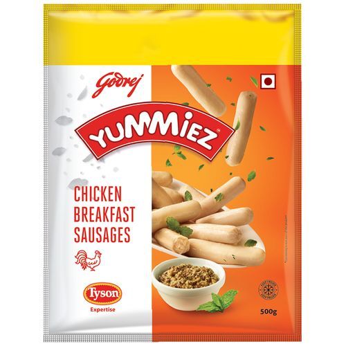Godrej Yummiez Chicken Breakfast Sausages, 500g