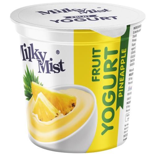 Milky Mist Yogurt Cup - Pineapple, 100g