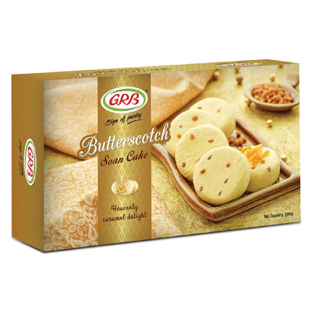 GRB Soan Cake - Butterscotch, 100g
