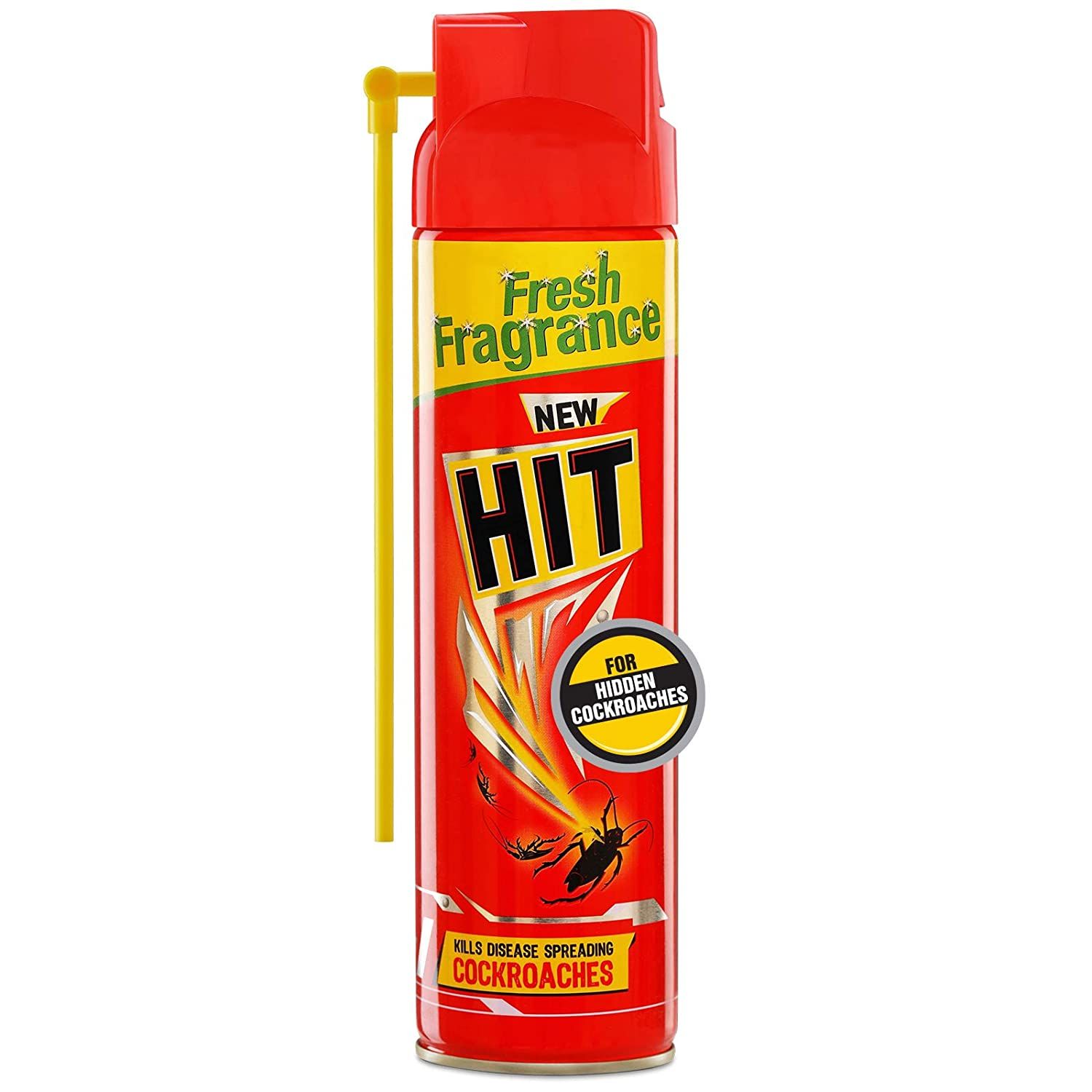 Hit For Hidden Cockroaches Slim Can Easy To Hold Fresh Fragrance, 400ml
