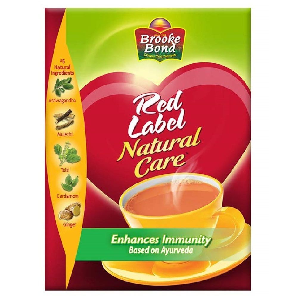 Brooke Bond Red Label Natural Care Tea Carton, 250g