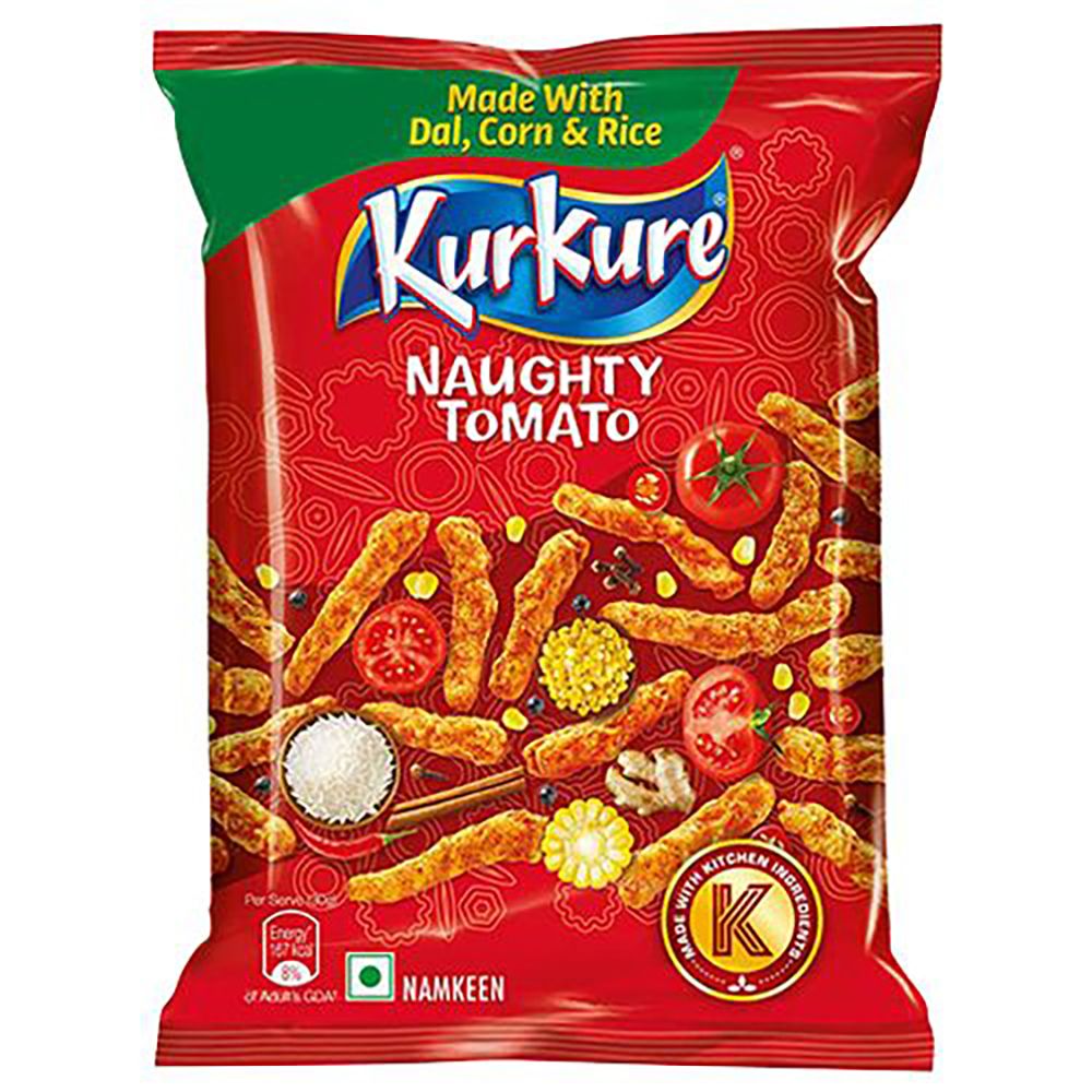 Kurkure Namkeen - Naughty Tomatoes, 45g