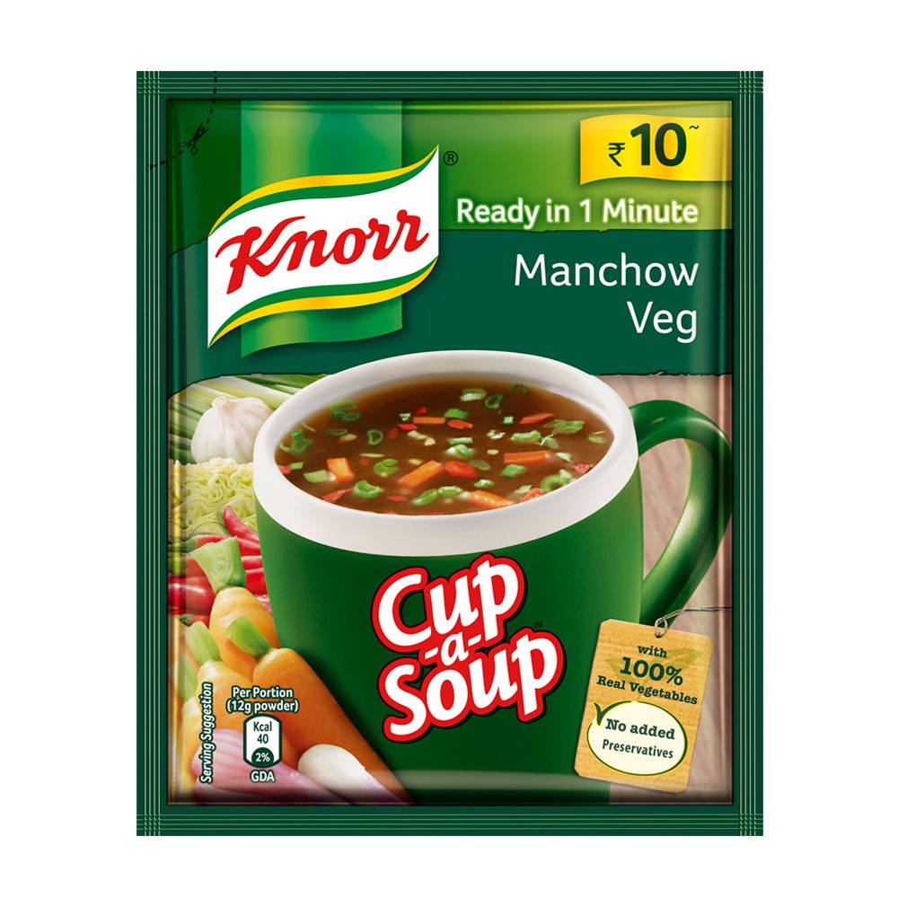 Knorr (Rs.10) Cup A Soup - Manchow Veg, 12g
