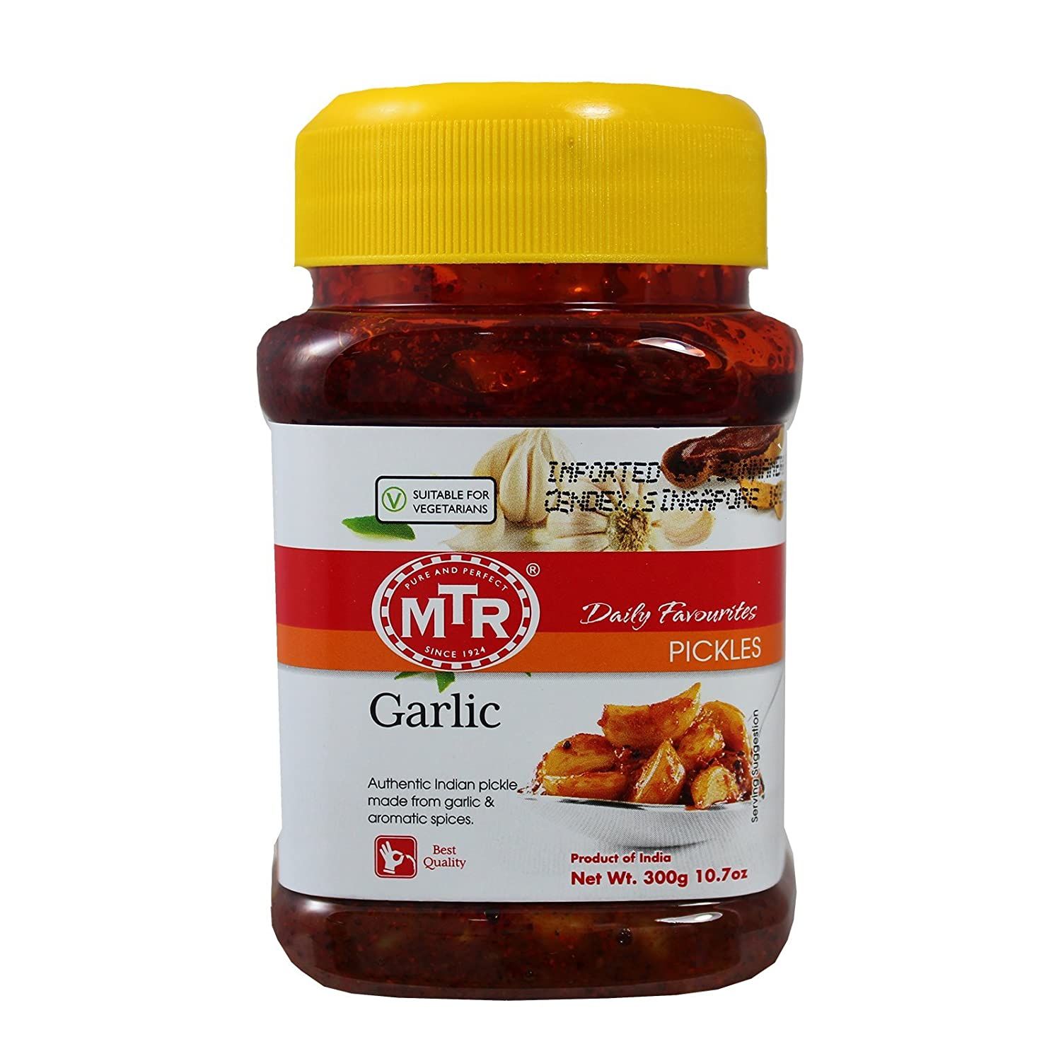 MTR Pickle PET Bottle - Garlic, 300g