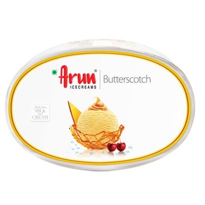 Arun Ice Cream Tub - Butterscotch, 1L