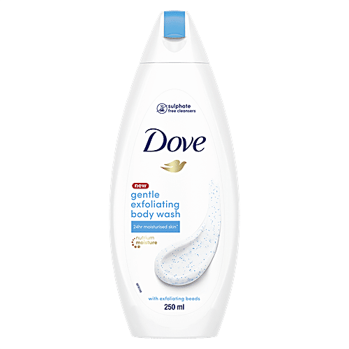 Dove Gentle Exfoliating Nourishing Body Wash, 300ml