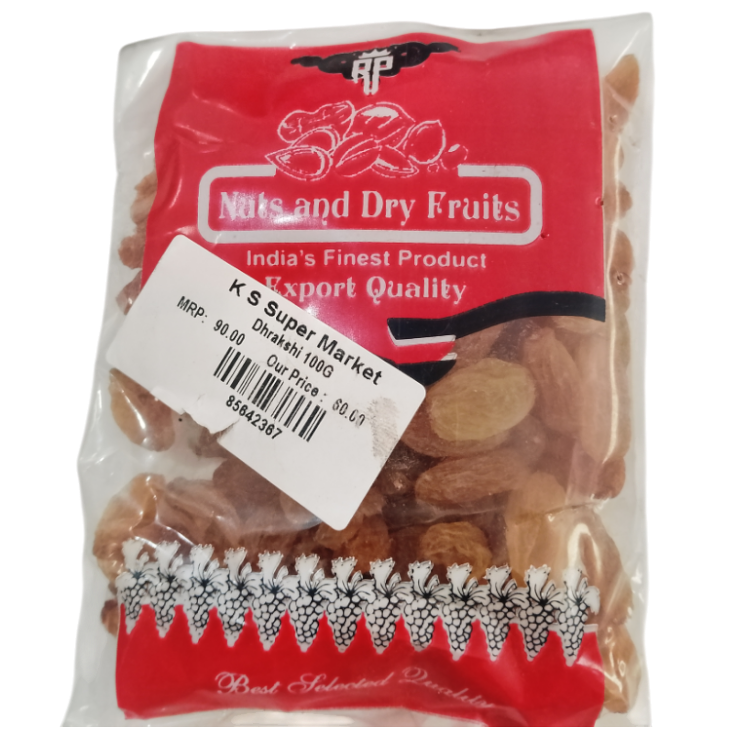 RP Dhrakshi / Raisins, 100g