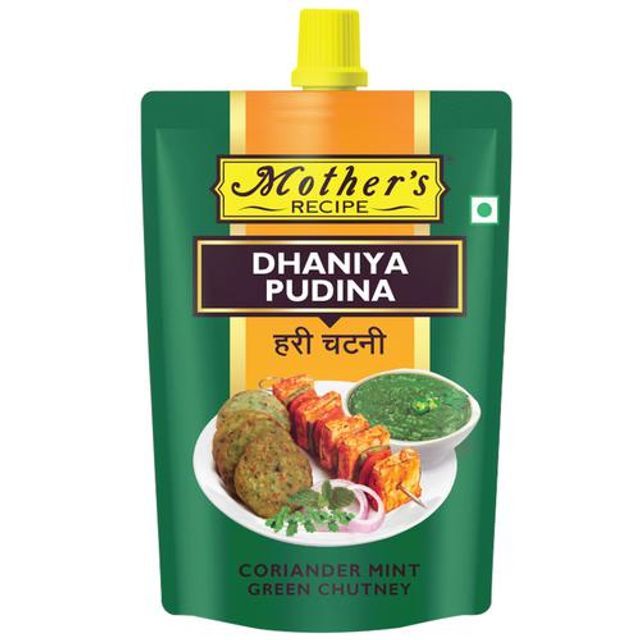 Mothers Recipe Chutney Doy Pack - Dhaniya Pudina, 200g