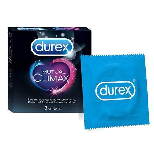Durex Mutual Climax Condom, 3pc