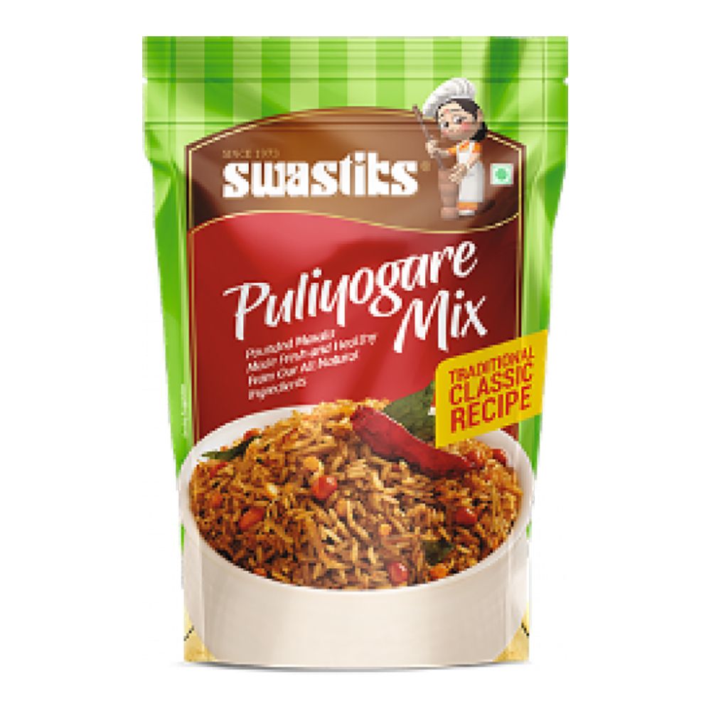 Swastiks Instant Puliyogare Powder Mix Pouch, 500g
