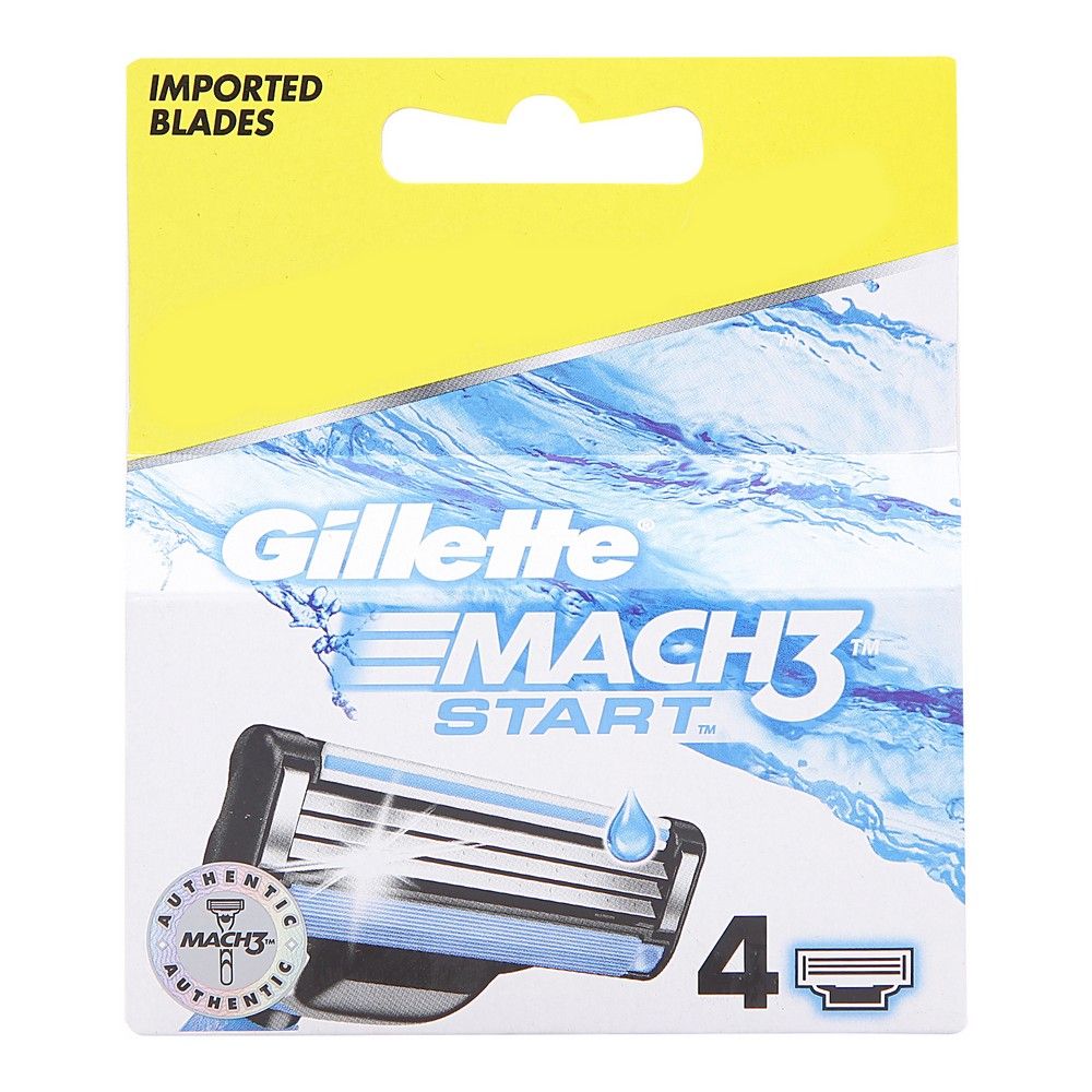 Gillette Mach 3 Start Cartridge, 4pcs