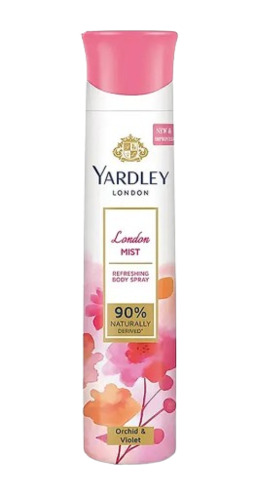 Yardley London Refreshing Women's Deodorant Body Spray - London Mist, 150ml