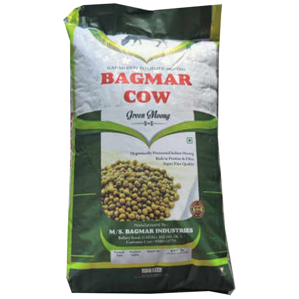 Bagmar Cow Green Moong whole, 30kg