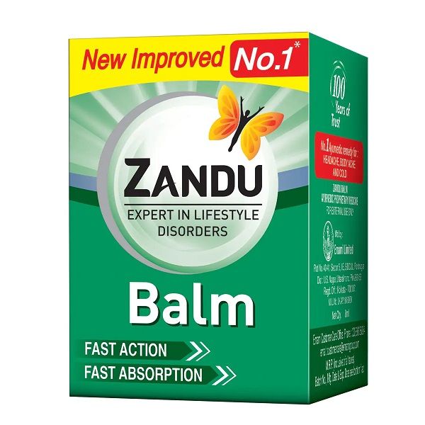 Zandu Balm Fast Action Fast Absorption, 8ml
