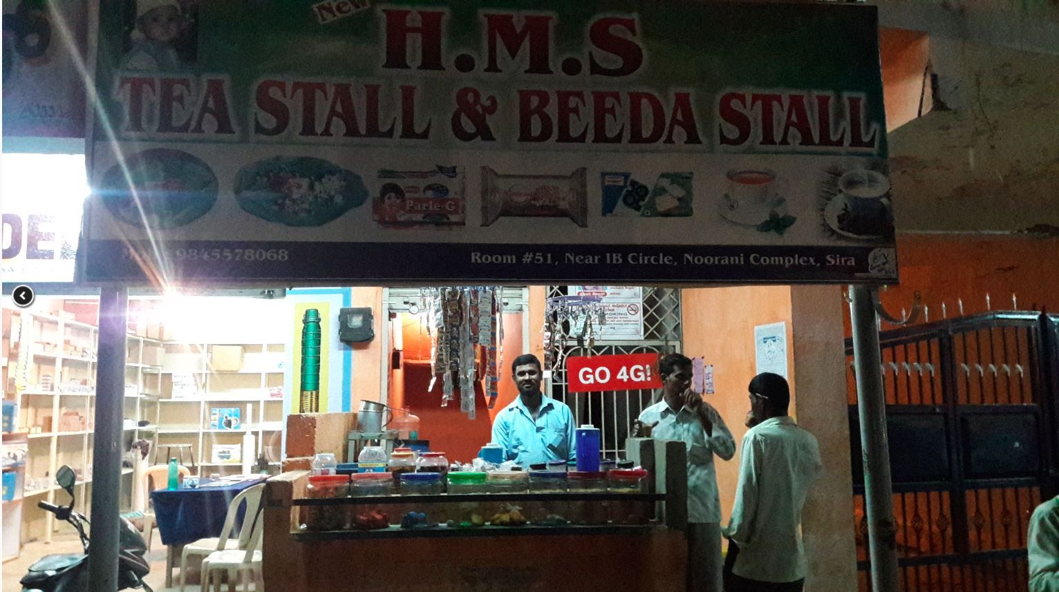 H.M.S.Tea & Beeda Stall