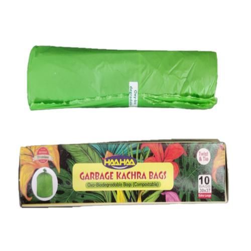 HaaHaa Compostable & Oxo Biodegradable Garbage Kachara Bag - Extra Large