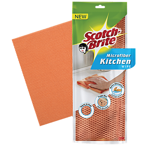 Scotch-Brite Microfiber Kitchen Wipe, 1pc