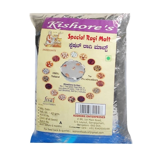 Kishores Special Ragi Malt, 400g