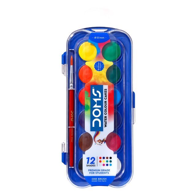 Doms Water Color Cakes - 24 Shades (23mm)