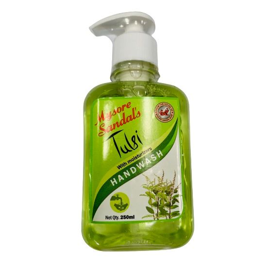 Mysore Sandal Handwash Pump - Tulsi, 250ml