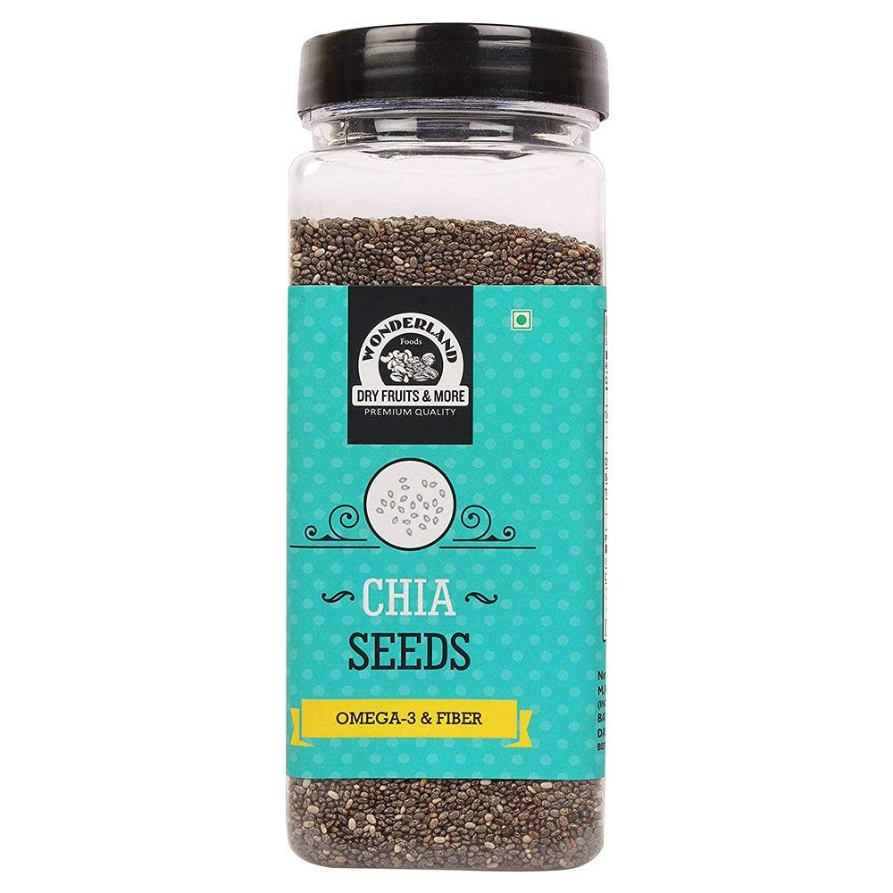 Wonderland Chia Seeds - Black, 200g