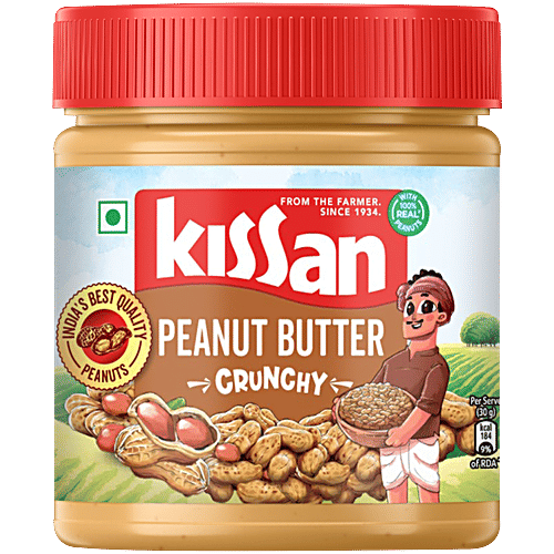 Kissan Peanut Butter PET Jar - Chrunchy, 350g
