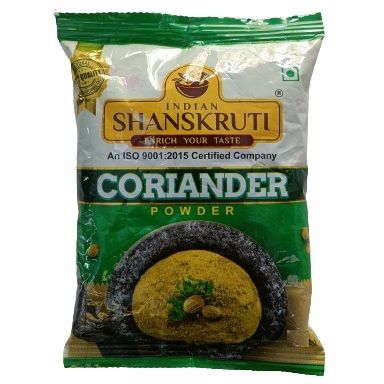 Indian Shanskruti Coriander Powder Pouch, 500g