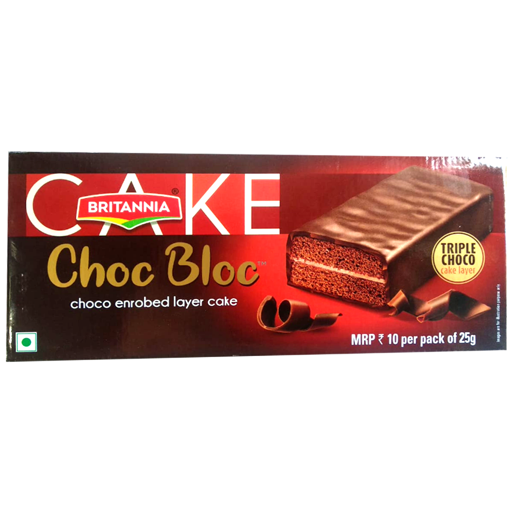 Britannia (Rs.10) Cake - Choco Bloc, 25g