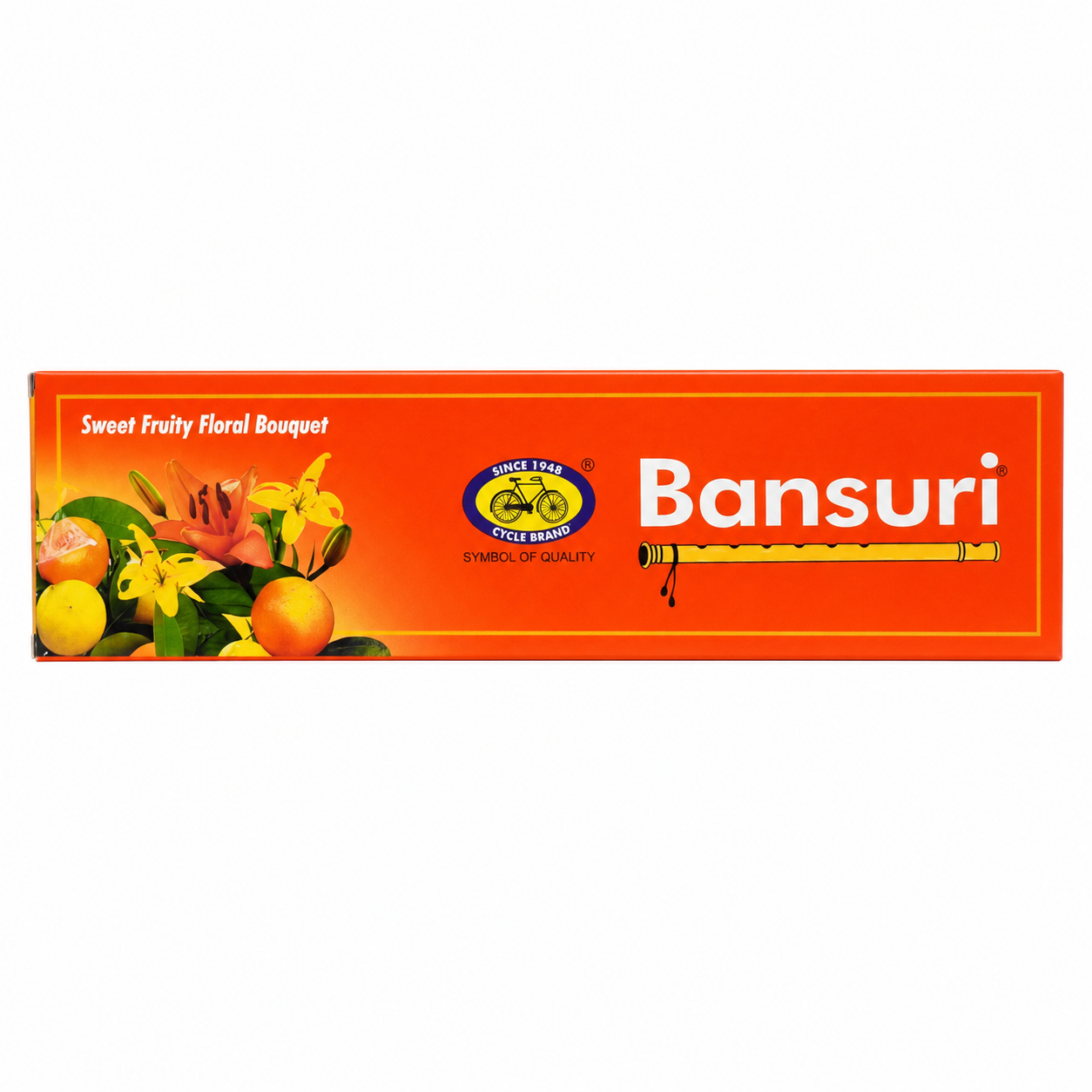 Cycle Bansuri Agarbatti - Sweet Fruity Floral Bouquet, 110g