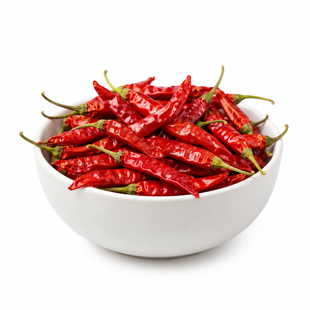 Small Red Mirchi - With Stem, 1kg