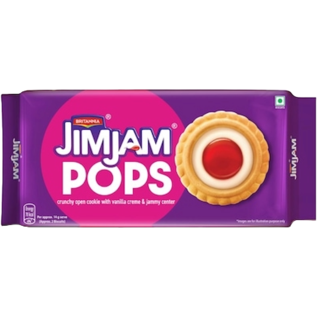 Britannia Jim Jam Pops Biscuit, 350g
