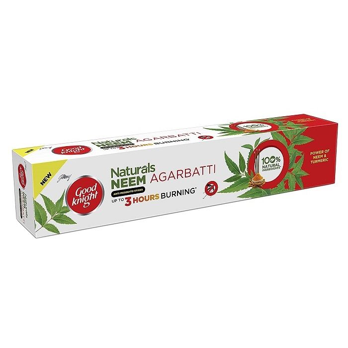 Good Knight Naturals Agarbatti - Neem (10 Sticks)