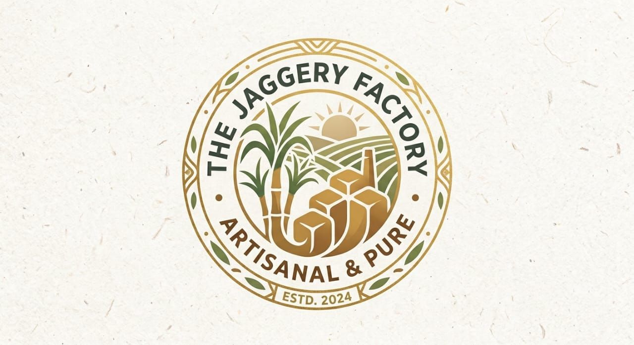 Jaggery factory.