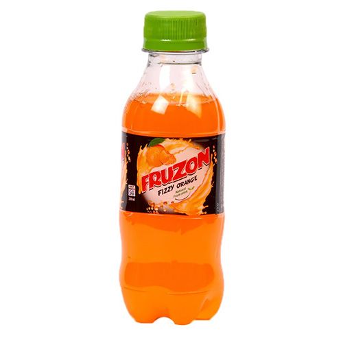 Bindu Fruzon Fizzy Fruit Juice - Orange, 200ml