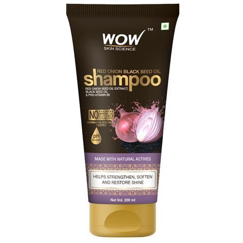 Wow Skin Science Shampoo - Red Onion Black Seed Oil, 200ml