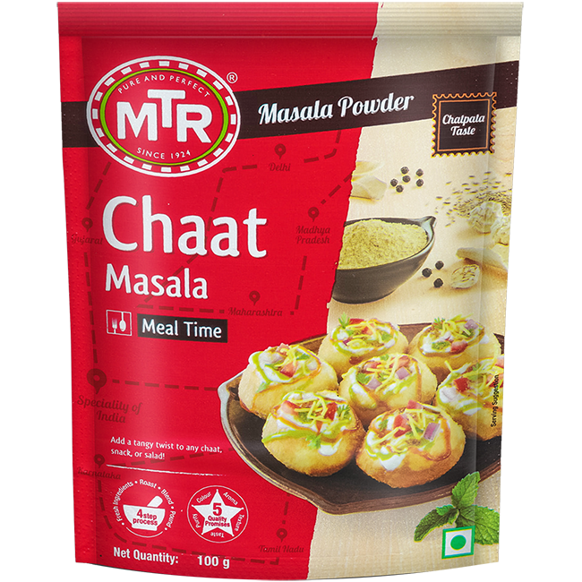 MTR Ready Mix Chaat Masala Powder Pouch, 100g