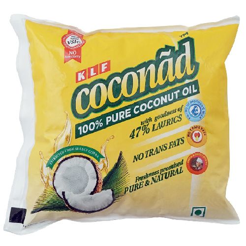 KLF Pure Coconut Oil Pouch, 500ml