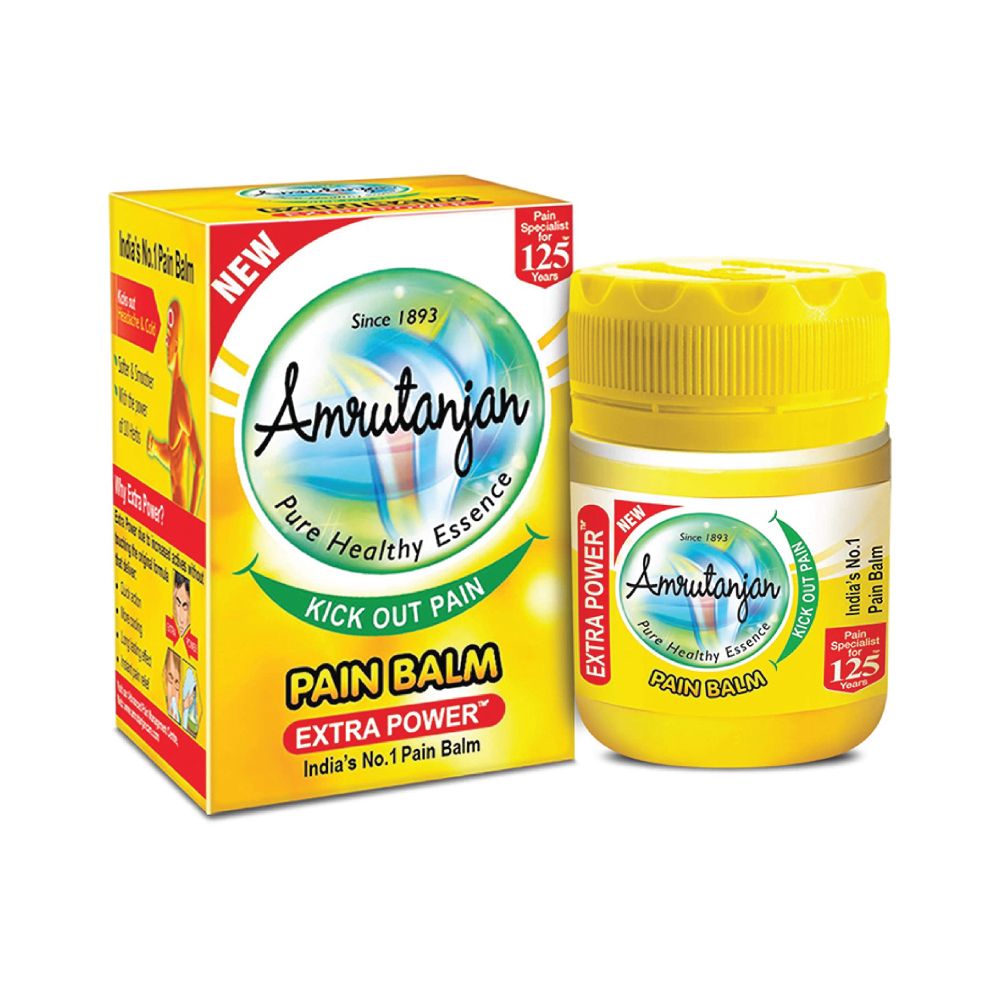Amrutanjan Pain Balm Extra Power, 8ml