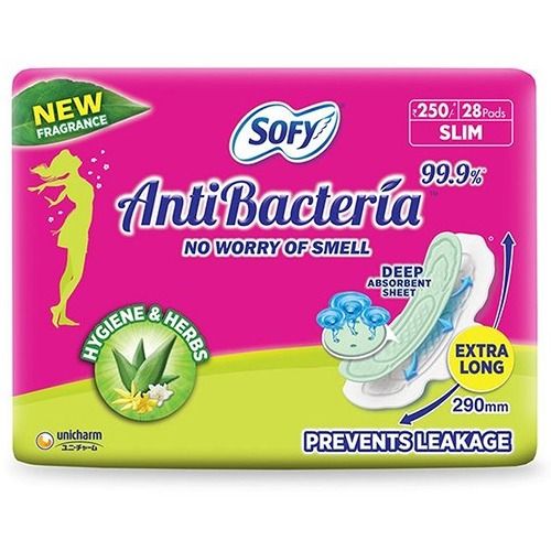 Sofy Anti Bacteria Sanitary Pads - XL (Set of 28)