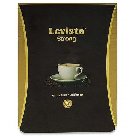 Levista Instant Coffee Powder Standy Pouch - Strong, 100g (60% Coffee & 40% Chicory)