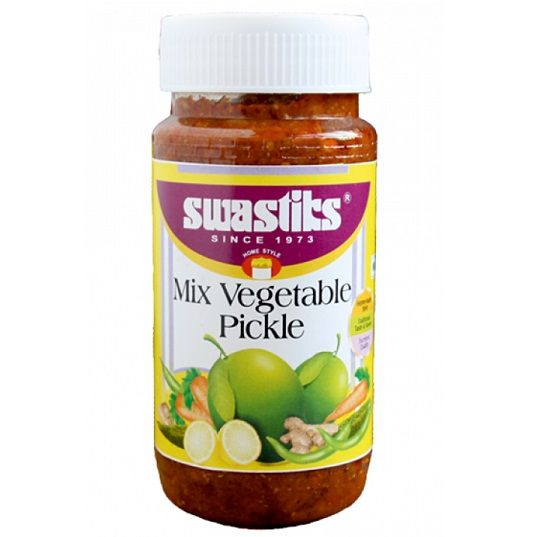 Swastiks Pickle PET Bottle - Mix Vegetable, 300g