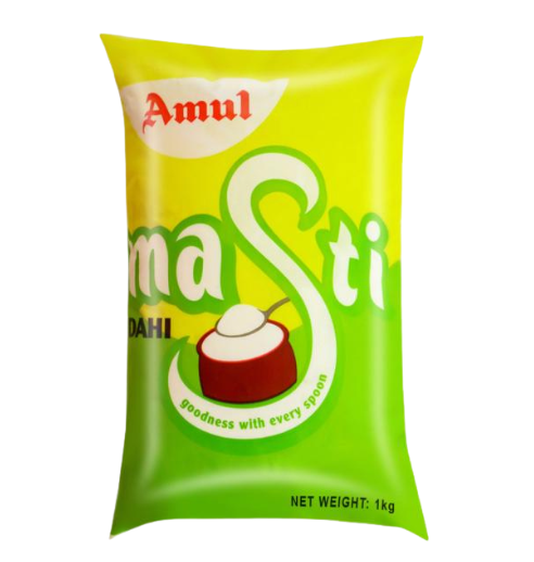 Amul Masti Dahi / Curd Pouch, 1kg