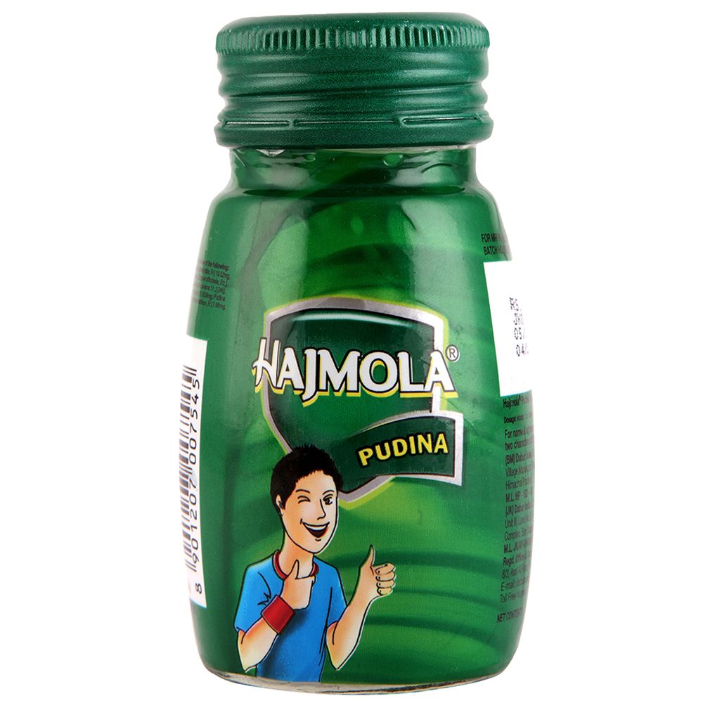 Hajmola Pudina Bottle (120 Tablets)